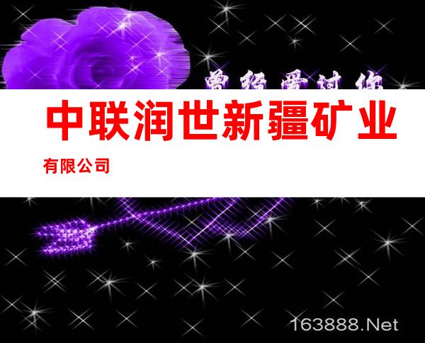 中联润世新疆矿业有限公司