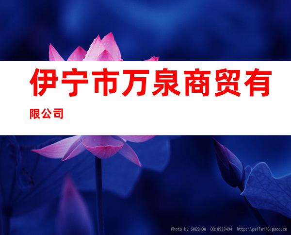 伊宁市万泉商贸有限公司