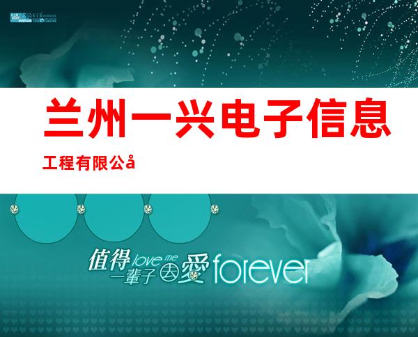 兰州一兴电子信息工程有限公司