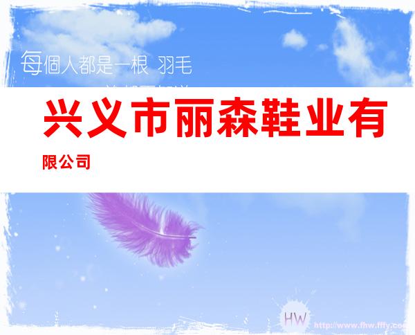 兴义市丽森鞋业有限公司