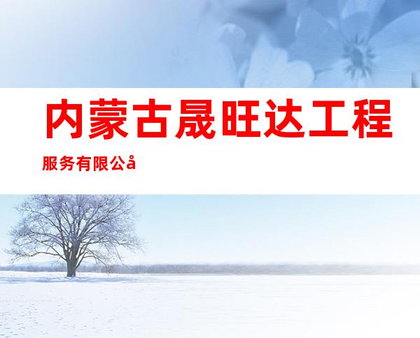内蒙古晟旺达工程服务有限公司