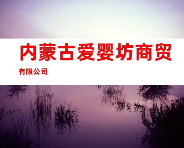 内蒙古爱婴坊商贸有限公司