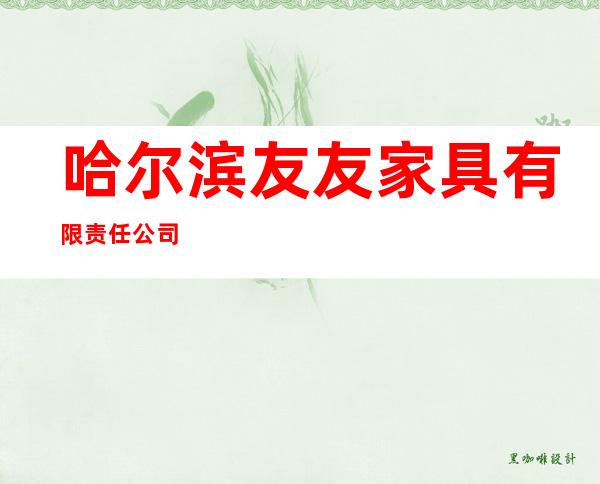 哈尔滨友友家具有限责任公司