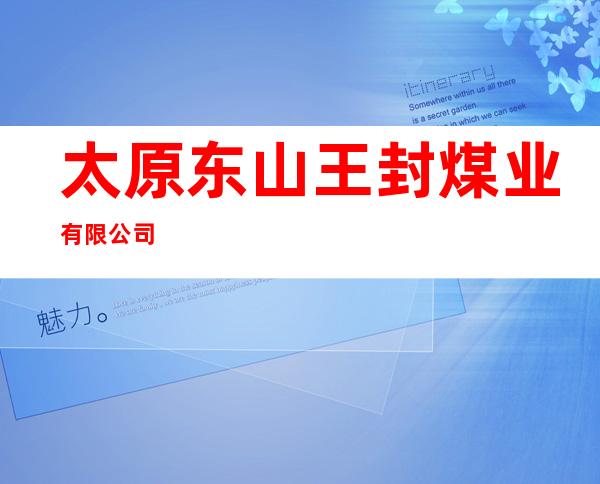 太原东山王封煤业有限公司