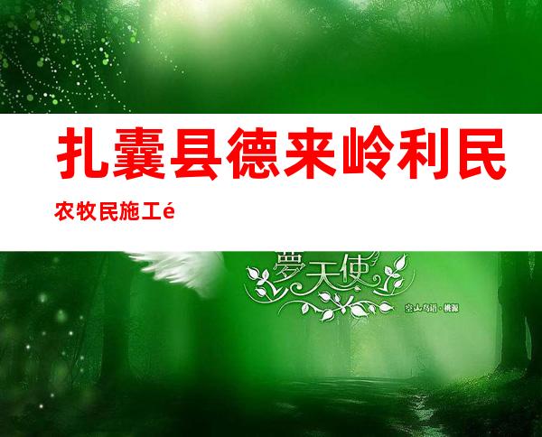 扎囊县德来岭利民农牧民施工队