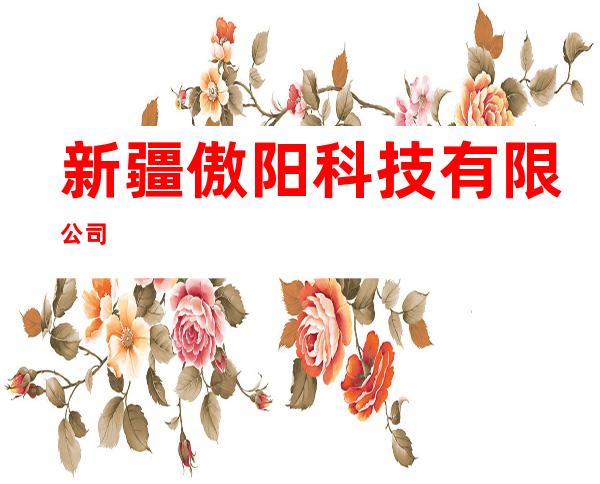 新疆傲阳科技有限公司