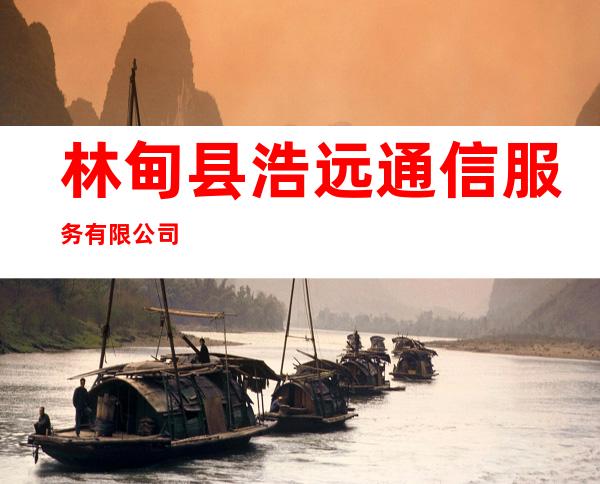 林甸县浩远通信服务有限公司