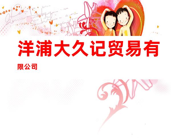 洋浦大久记贸易有限公司