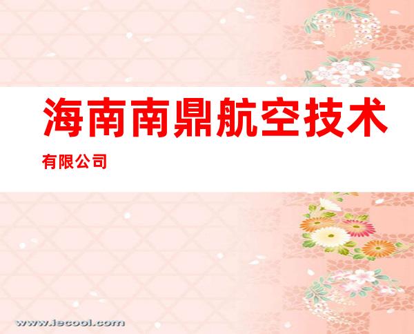 海南南鼎航空技术有限公司