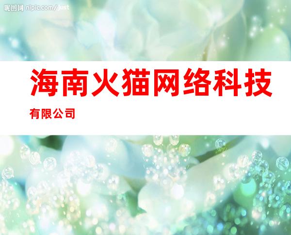 海南火猫网络科技有限公司