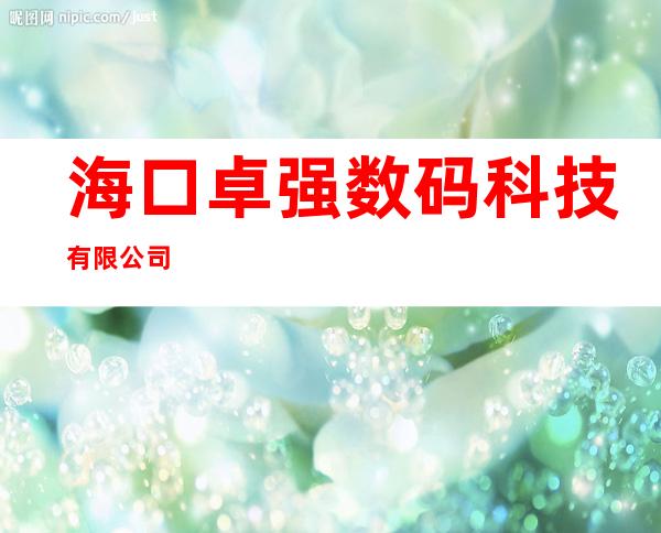 海口卓强数码科技有限公司