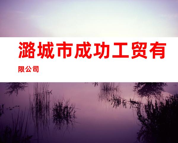 潞城市成功工贸有限公司