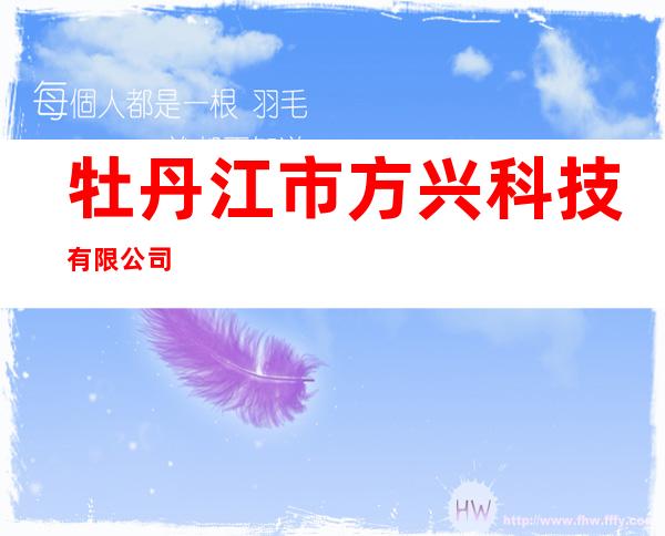 牡丹江市方兴科技有限公司