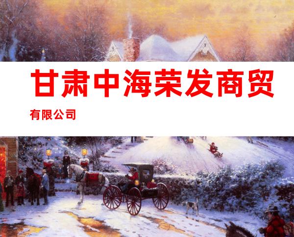 甘肃中海荣发商贸有限公司