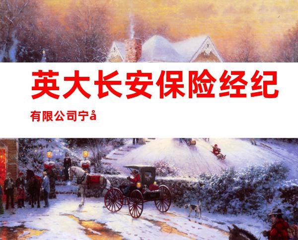 英大长安保险经纪有限公司宁夏分公司