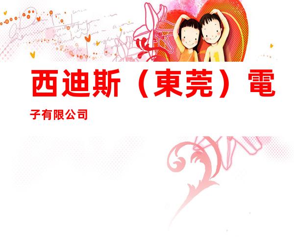 西迪斯(東莞)電子有限公司