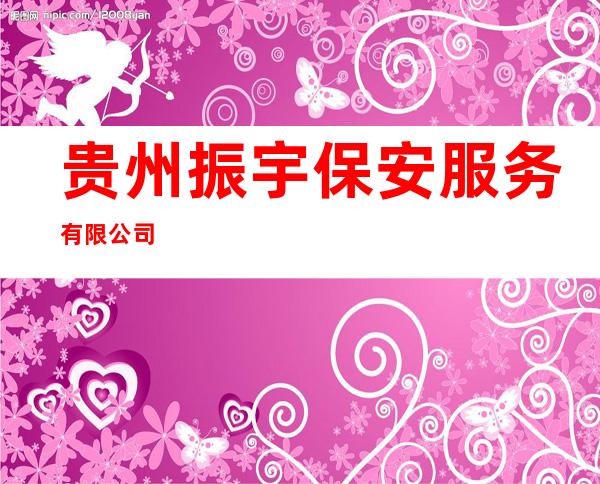 贵州振宇保安服务有限公司