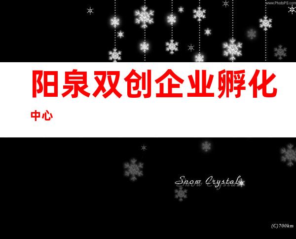 阳泉双创企业孵化中心