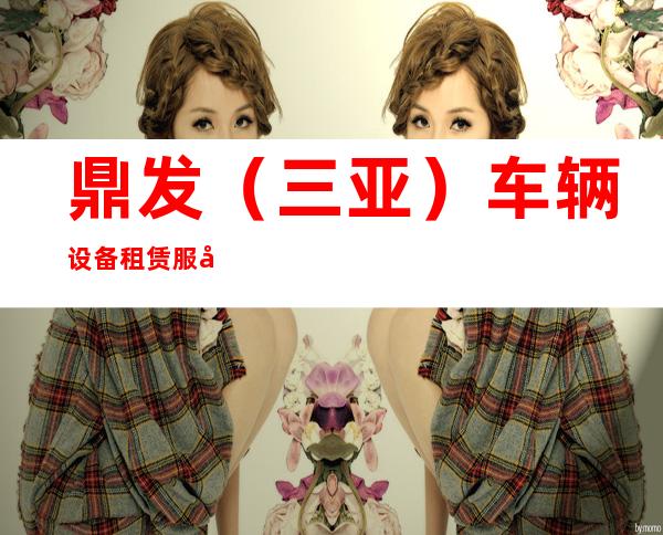 鼎发(三亚)车辆设备租赁服务科技有限公司